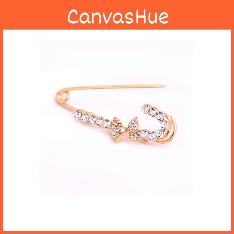 Crystal Women Fashion Rhinestone Pins Brooches Butterfly Corsage Jewelry