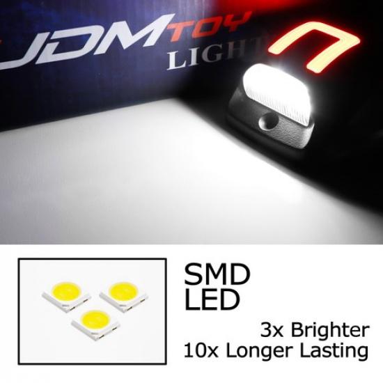 Белые Светодиодные Фонари Номерного Знака 18-SMD с Красным Хвост-Фонарем в Форме Буквы U для Tacoma Tundra