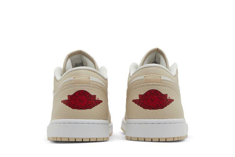 Men's Sneakers Nike Jordan 1 Low SE Sail Rattan University Red Sail/Rattan-White-Black-University Red