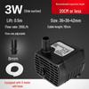 Silent Mini Submersible Water Pump for Goldfish Tanks, Small Rockeries, Waterfalls, Fountains, and Circulation Filters