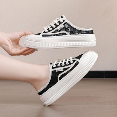 Женские тапочки и женские сандалии на высоком каблуке до 5 см, шлепанцы с ремешком, обувь резиновая, элегантная, модная, новая коллекция, повседневная