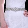 Свадебный пояс Блестящие стразы Ручная работа Бисер Устойчивый к разрывам Свадебный пояс для свадьбы