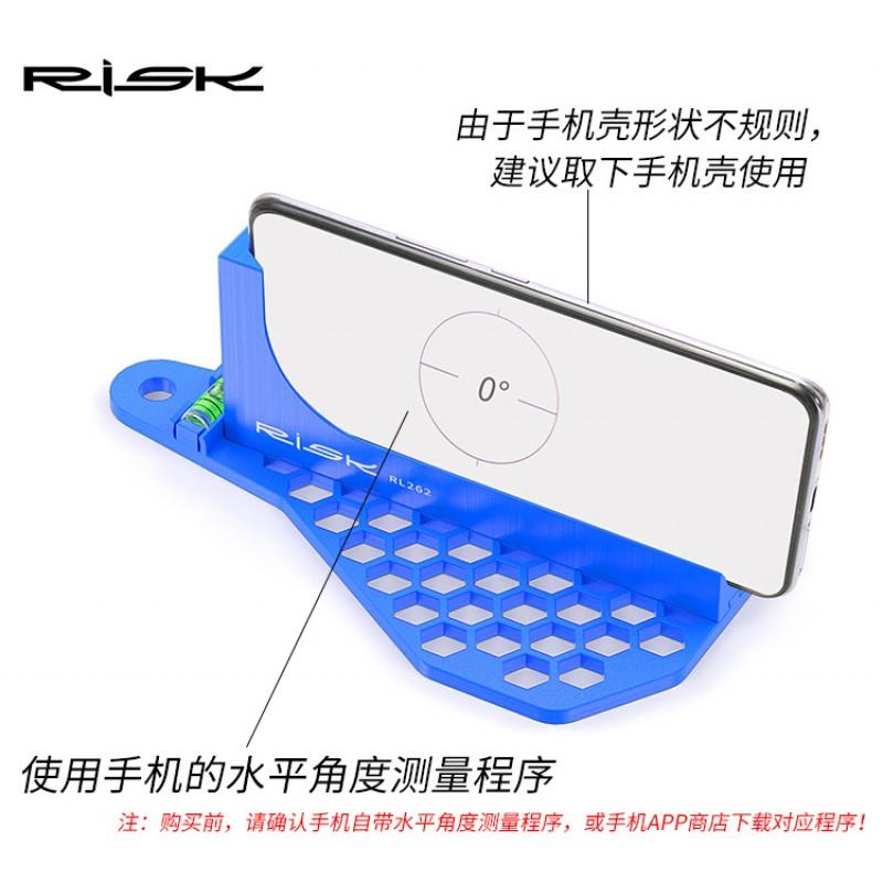 Bike Seat Level Gauge Cycling Fitting Tool Mountain Road Angle Adjuster