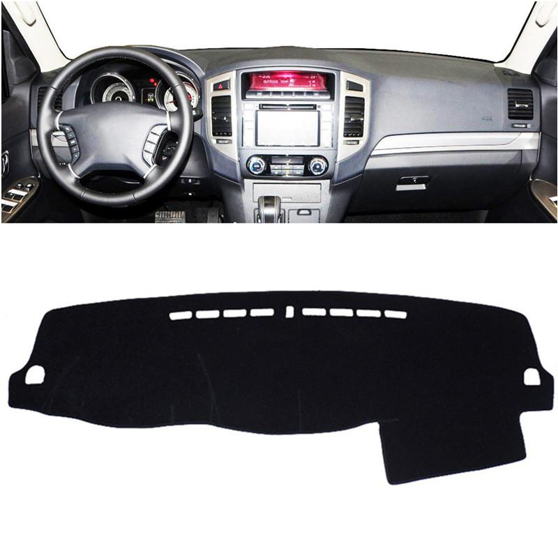 Для Mitsubishi Pajero Montero 2007 2008 2009 2010 2011 2012 2013 2014- Коврик на панель автомобиля Коврик для приборной панели Защита от солнца Ковер