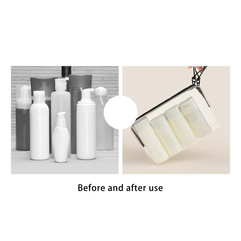 Портативный дорожный многоразовый набор пустых бутылок, эссенция, шампунь, гель для душа, контейнер для лосьона, розлив в бутылки