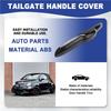 AU63-For Fiat Abarth 500 595 695 Car Trunk Door Handle Cover Decorative Sticker Tailgate Handle Cover