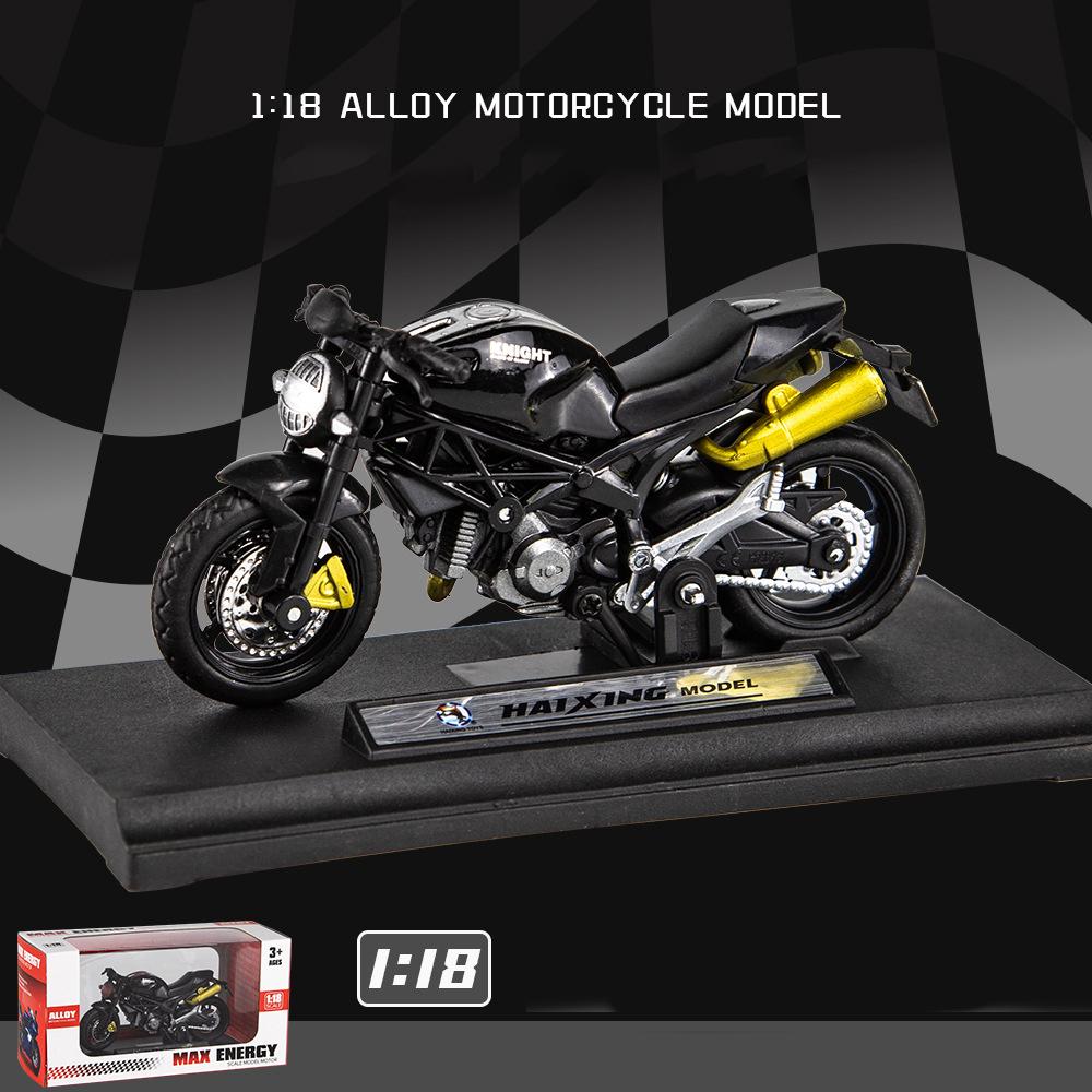Масштаб 1/18 Monster 795, литая под давлением модель мотоцикла, игрушка для детей, Подарочная коллекция для мальчиков и девочек