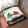 3D Cartoon Miata Mx-5 Na Racing Jdm Car Drift Bedding Set Double Twin King Duvet Cover Comforter Pillowcase Boys Girls Adults