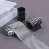 Black White Lattice Checkerboard Nail Stickers Nail Foils Nail Art Decorations Nail Art Stickers