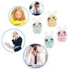 6Pcs Decompression Toy Easter Bunny Stress Relief Balls Fun Squeeze Bunny Fidget Toy for Kids Adults