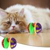 Игрушка для кошек Колокольчик Пластиковый погремушка для кошек Игрушки-погремушки для тренировки кошек Игровой интерактивный игрушка для маленьких кошек и собак