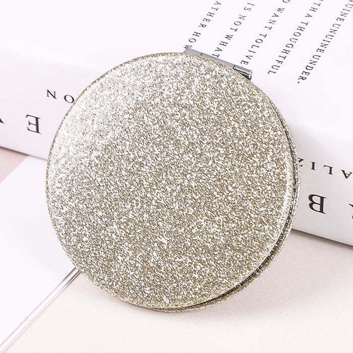 Portable Round Folding Makeup Mirror for Girls