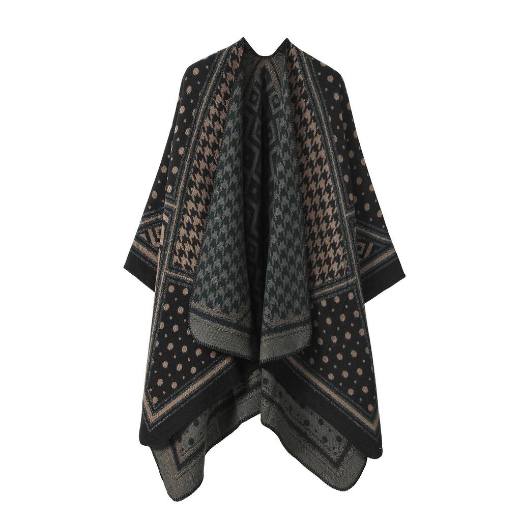 Stylish Ethnic-Style Warm Shawl: Perfect for Travel In Yunnan & Tibet, Summer Imitation Cashmere Scarf for Women