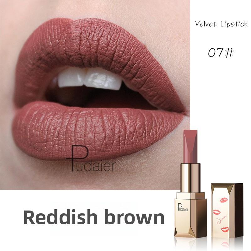 Waterproof & Sweatproof Matte Lip Liner - Long-Lasting Non-Stick Formula with Plant Squalane, Gradient Brown To Red Shades for Valentine's Day