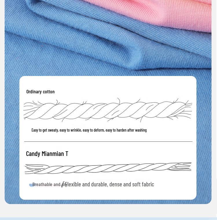 67 Six Seven Детская футболка с принтом, круглая горловина, короткий рукав - 230 г Высококачественный чистый хлопок