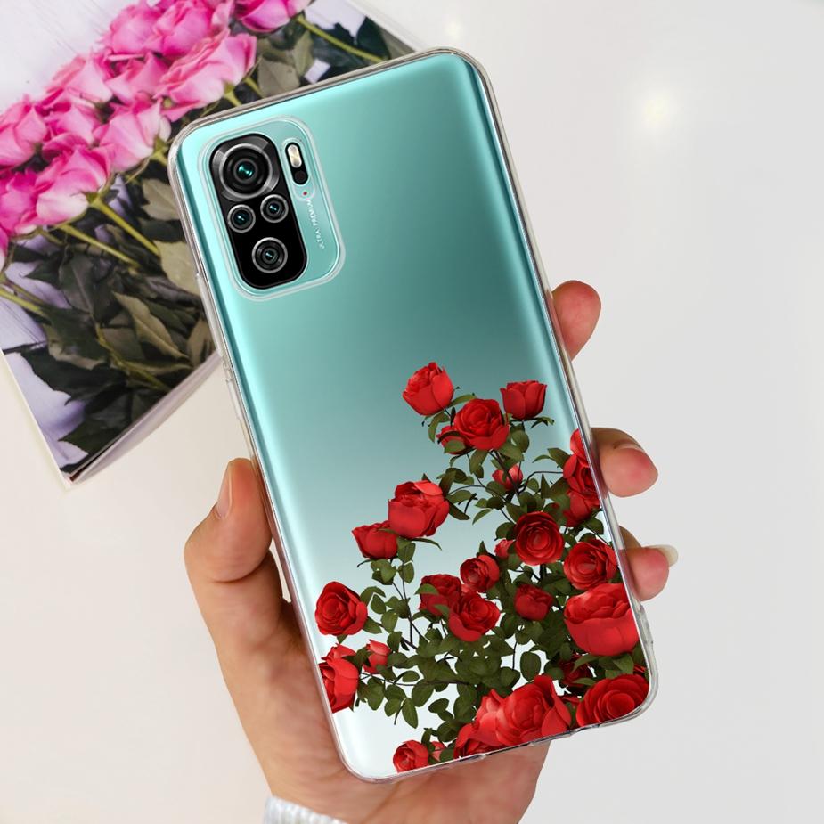 Чехол для Xiaomi Redmi Note 10 Note 10S Милый Мультяшный Расписной Чехол Мягкий Силиконовый Чехол Для Redmi Note 10 Pro Max Note10 10S Fundas