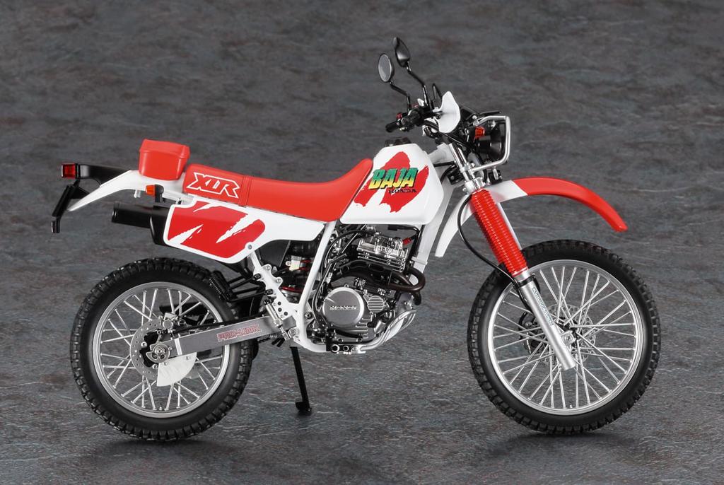 Hasegawa Honda XLR BAJA 1991 Пластиковая модель BK16 1/12 (МД22) (Мотоцикл)