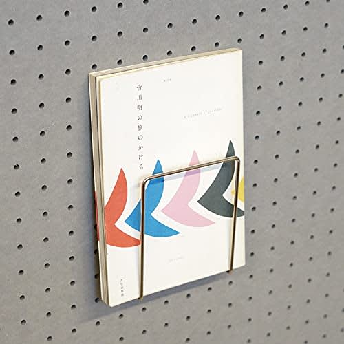 YAHATA Perforated Board Note Stand P25 [1 Piece] #Hooks Pegboard Punching Perforated Board Stylish Tension Wall Storage Wall Material