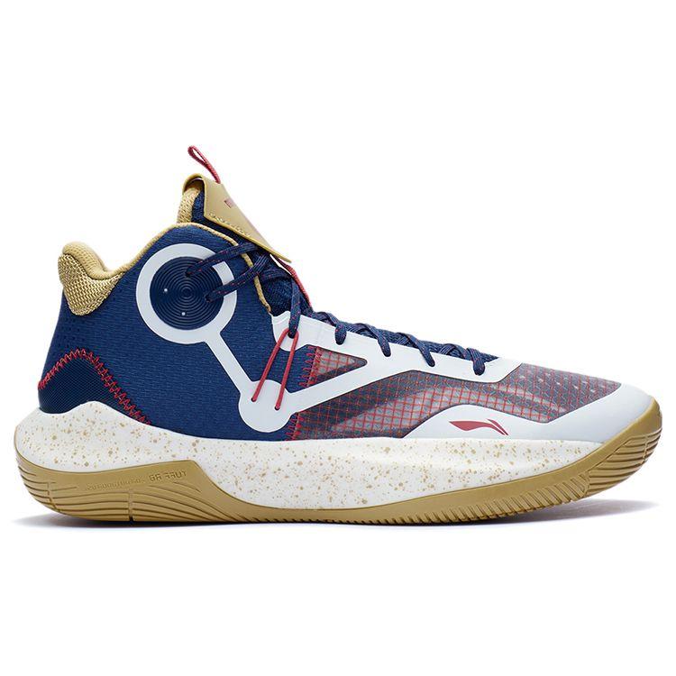 Баскетбольные кроссовки Li Ning Sonic 9 Team, удобные спортивные, амортизирующие, нескользящие, износостойкие, дышащие, поддерживающие, среднего размера ABPR017-10