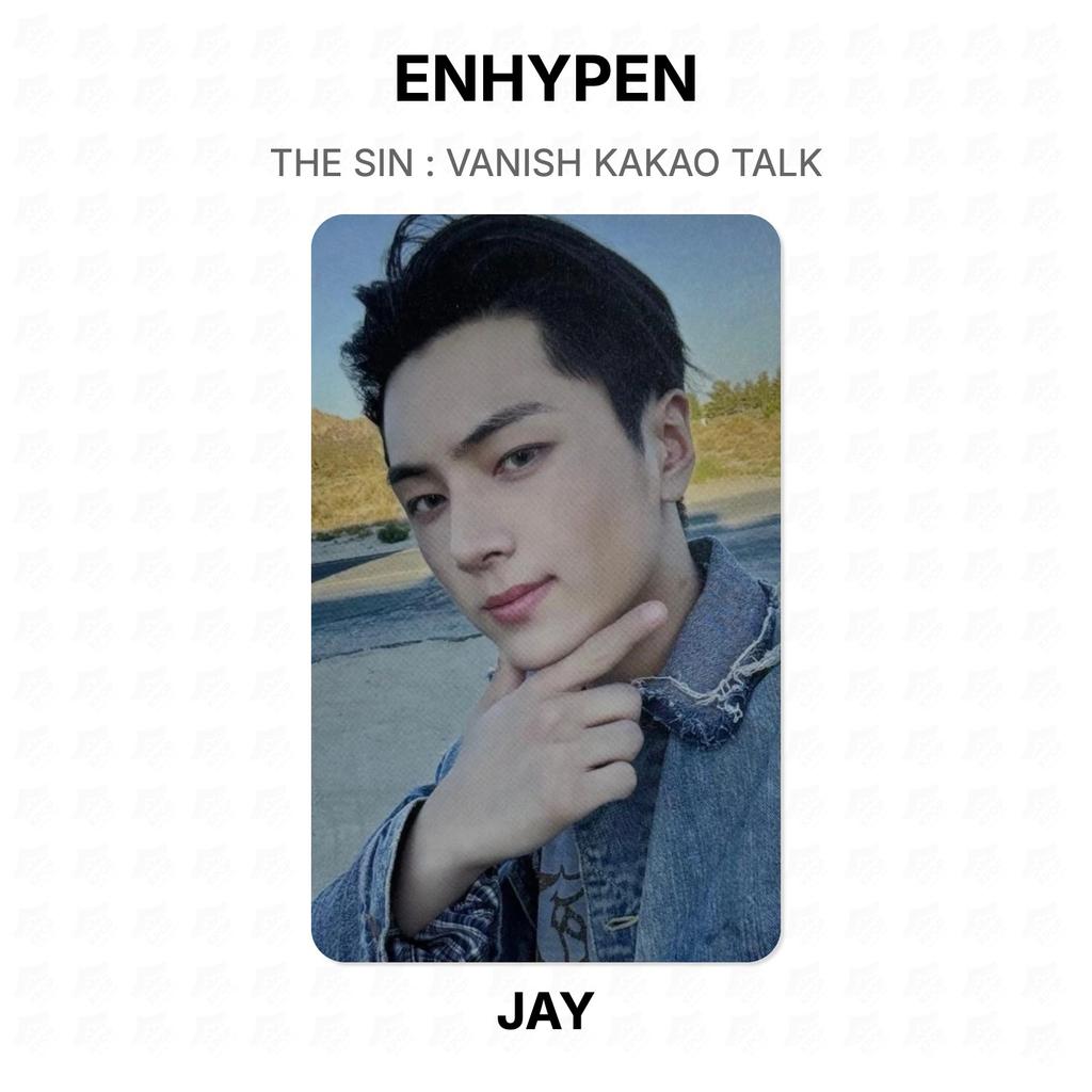 ENHYPEN ГРЕХ : VANISH KAKAO TALK Официальная фотокарточка