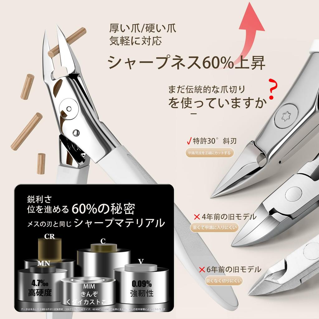 MAGPIE Nail безболезненные кусачки для вросших толстых вросших твердых ногтей пожилых людей 3-х предметные кусачки из нержавеющей стали кусачки для ногтей кусачки, кусачки,