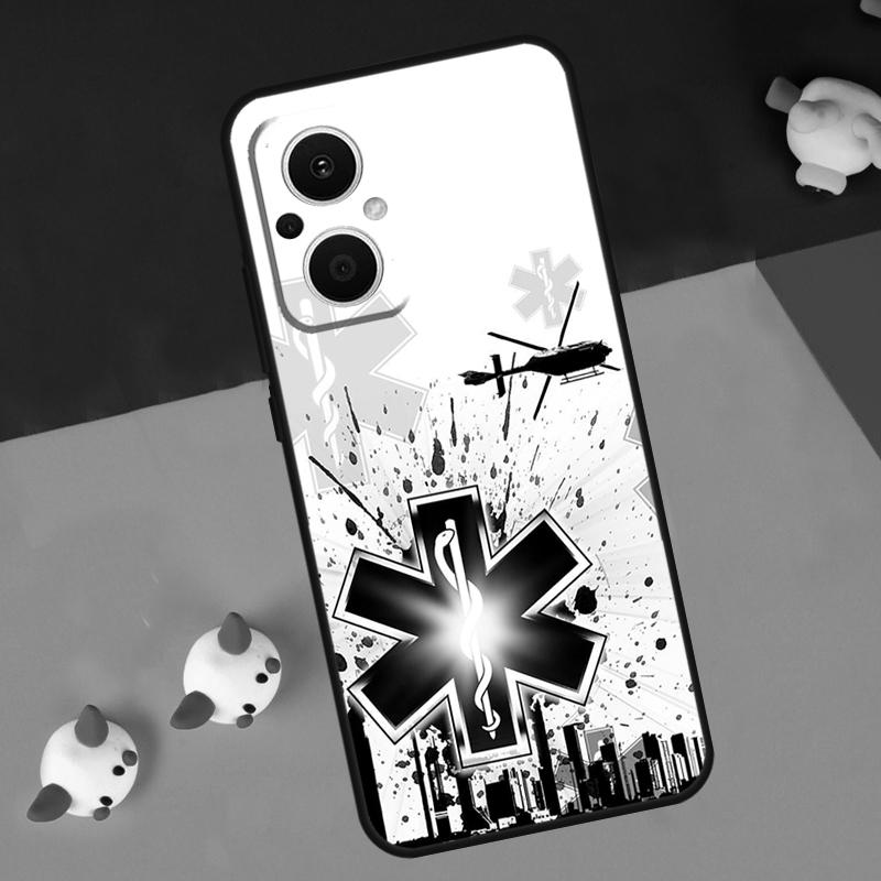 EMT EMS Medical Rescue For OPPO Reno 14 13 12 11 10 Pro 11F 12F 13F 14F 7 8 Lite 8T OPPO Find X9 X5 X6 X8 Pro Case