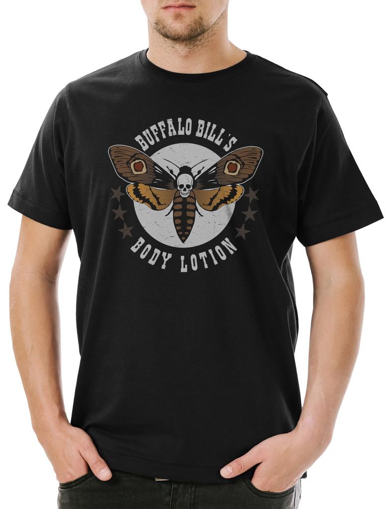 Buffalo Bill's Body Lotion Men's T-Shirt Mens Womens Tees Top Silence Silence The Lambs
