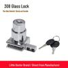 Замок для стеклянного раздвижного шкафа-витрины Little Doctor 308