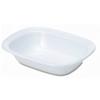 Posh Living 440L POMEL Pie Dish, White, W20 X D15 X H4.5cm