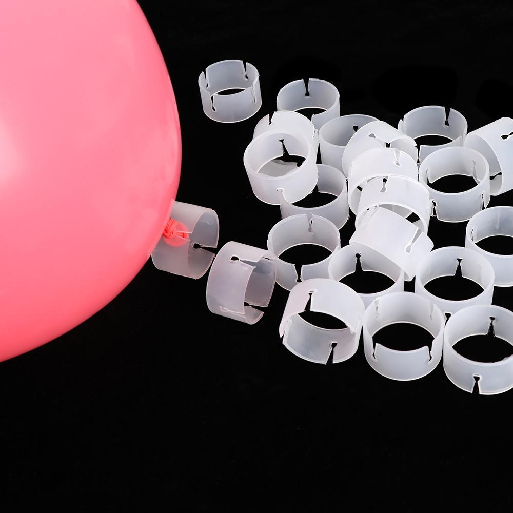 25/50pcs New Wedding Favors Party Supplies Balloon Clip Ring Arch Decor Backdrop Decoration Buckle
