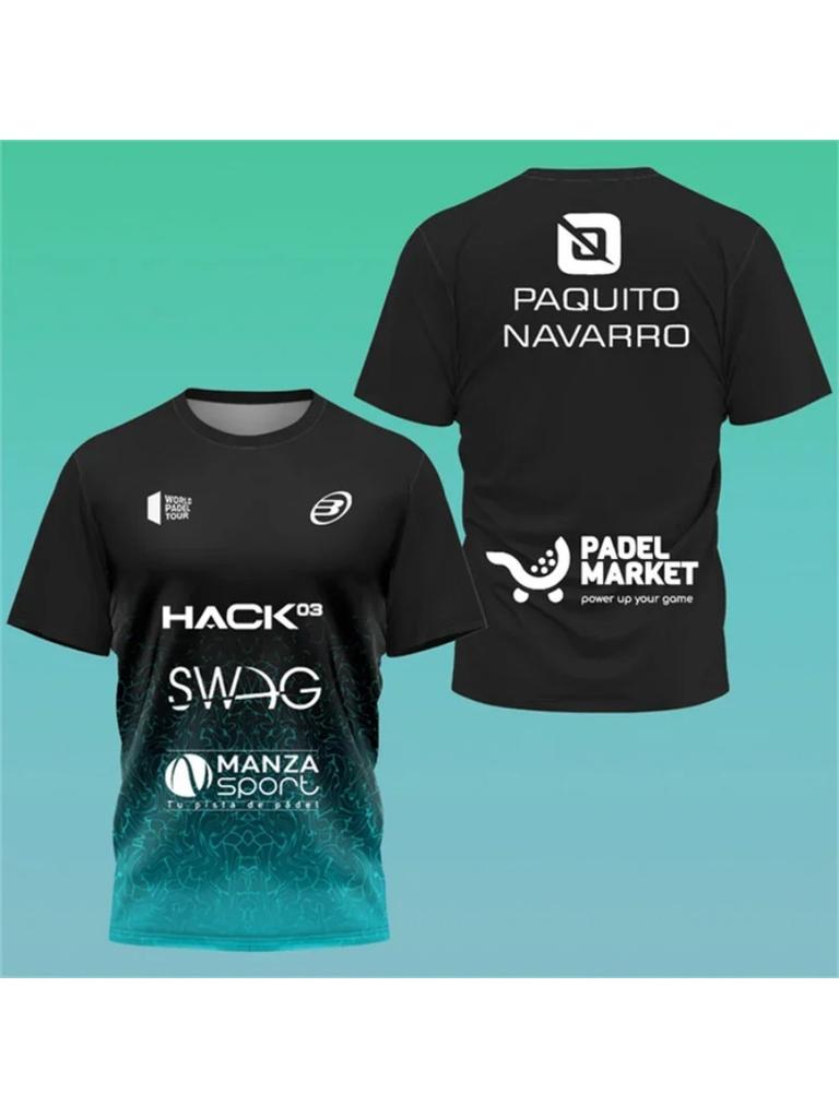 Модная мужская футболка с 3D-принтом, спортивная одежда для тенниса, бутик, одежда для тренировок на открытом воздухе, бадминтон, настольный теннис, летние топы с коротким рукавом свободного кроя