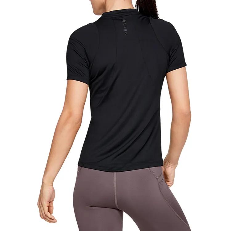 Under Armour Raglan Sleeve T Shirt Women's Black (Unisex) T-Shirts 1332468 001