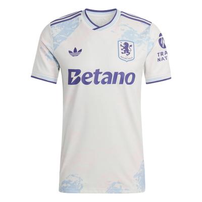 adidas Оригинальная третья аутентичная футбольная майка ФК «Астон Вилла» 25/26 для мужчин KA0861