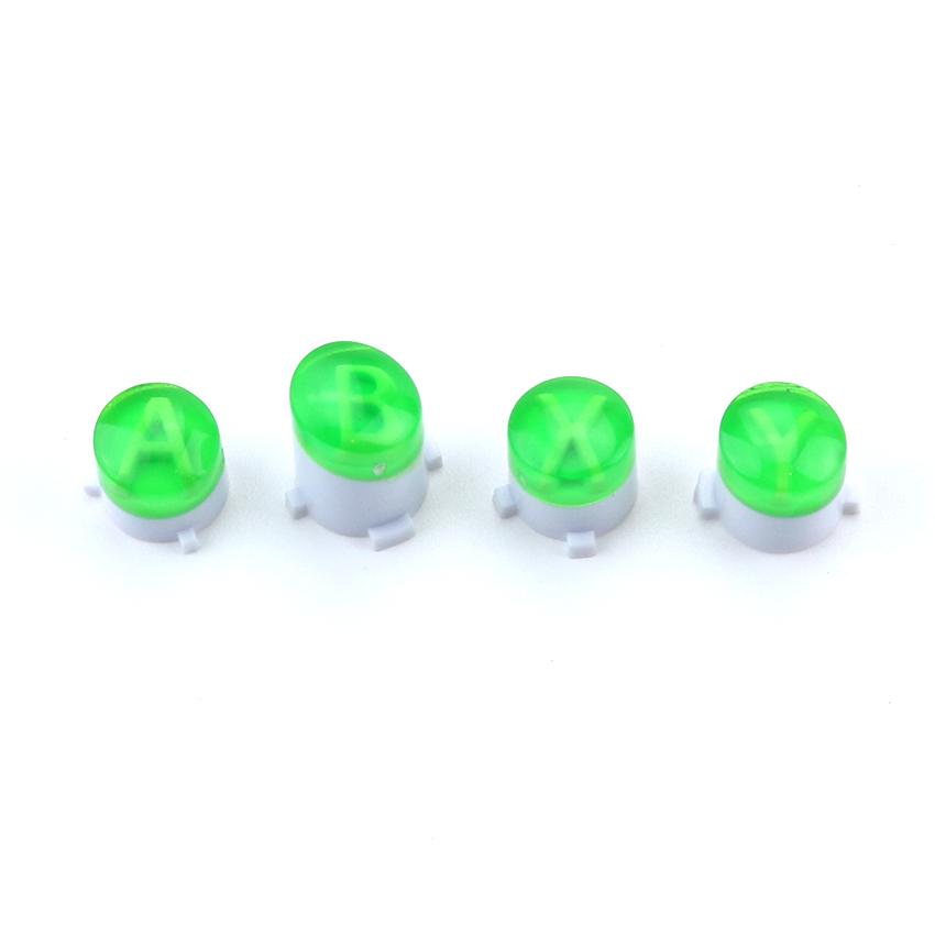 JCD 1set Bullet Buttons ABXY Mod Kit For Xbox One Controller Buttons Repair Part For Xbox One Slim/Xbox One Elite Gamepad