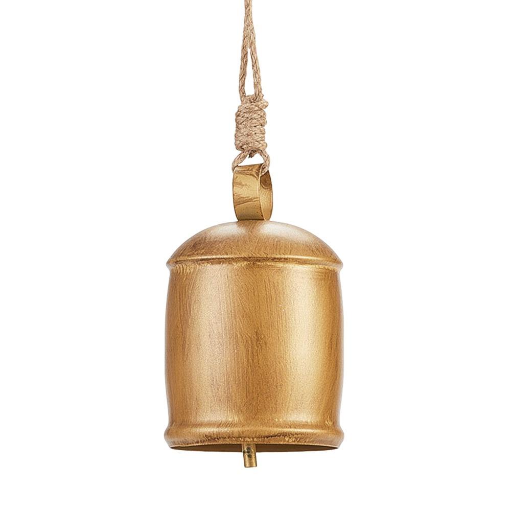 DIY Christmas Decorative Bells Hanging Rope Bell Wind Chimes New Christmas Ornament Home Decor