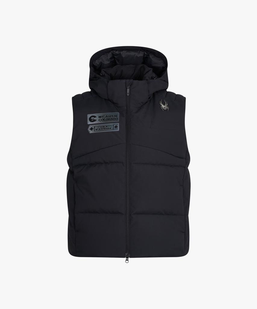 Spyder Men'S Patrol Premium Down Vest Spkwcndv301Mblk