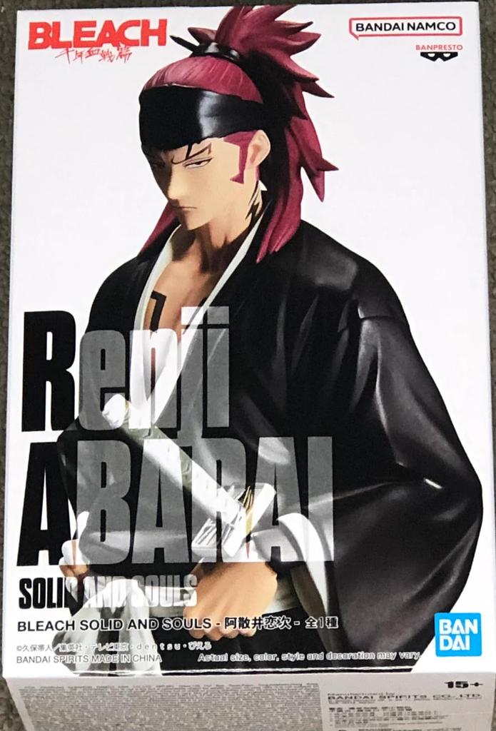 BLEACH SOLID AND SOULS Ренджи Абарай