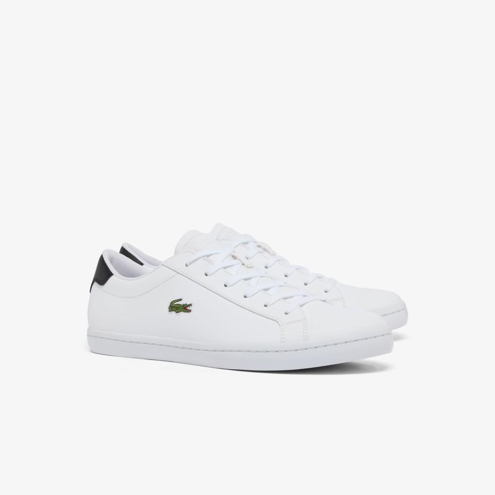[lacoste] Men's Straightset 2.0 Leather Sneakers RZ7097M56G147