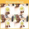 Cute And Fluffy Mini Chick Egg Plush Doll With Pp Cotton Filling For Keychain Use