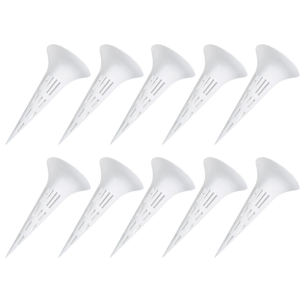 10PCS Breathable Conical Watering Device Root Aeration Prevent Root Rot Root Protection Device Deep Watering Prevent Soil Loss