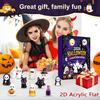 Party Supplies for Holidays Christmas Advent Calendar 2026, 24 Days Countdown with Acrylic Hanging Ornaments, Collectible Gifts Holiday Home