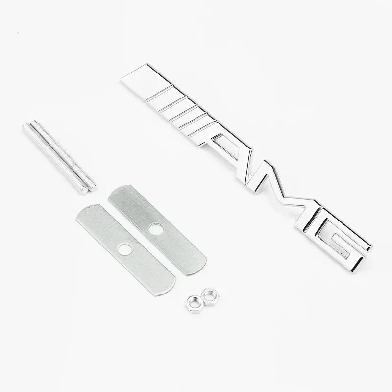 1 шт. Эмблема на решетку радиатора, наклейки с логотипом AMG для Mercedes-Benz W204 W205 W210 W211 W212 W213 W167 W176 W463 GLC C63 G63 E63