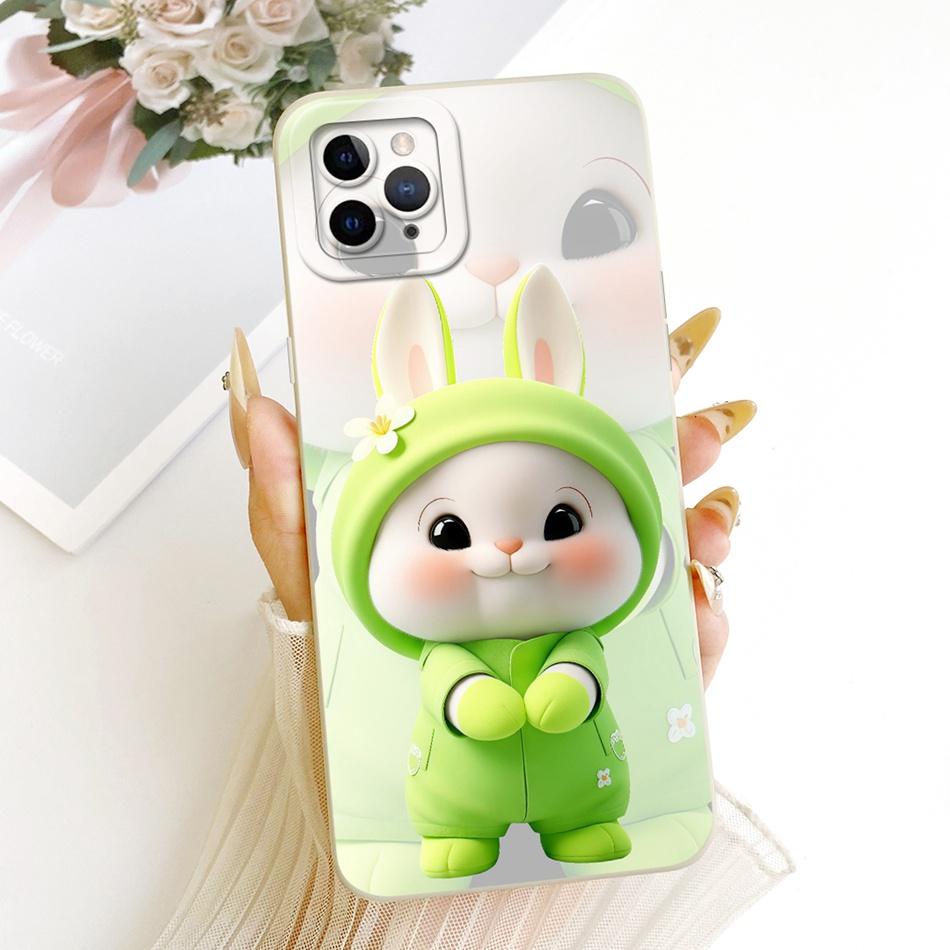 For iPhone 11 Pro Max Cute Cat Flower Cartoon Phone Case For iPhone11 11Pro 11ProMax Shockproof Soft Silicone Covers Bumpers