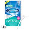Dentech Complete Clean Easy Rich Межзубная нить для коренных зубов, 75 шт., 3 шт.