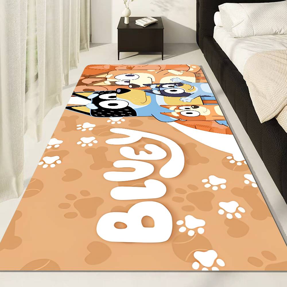 B-Blueys Cartoon Floor Mat Cheaper Anti-slip Modern Living Room Balcony Printed Bedside Mats