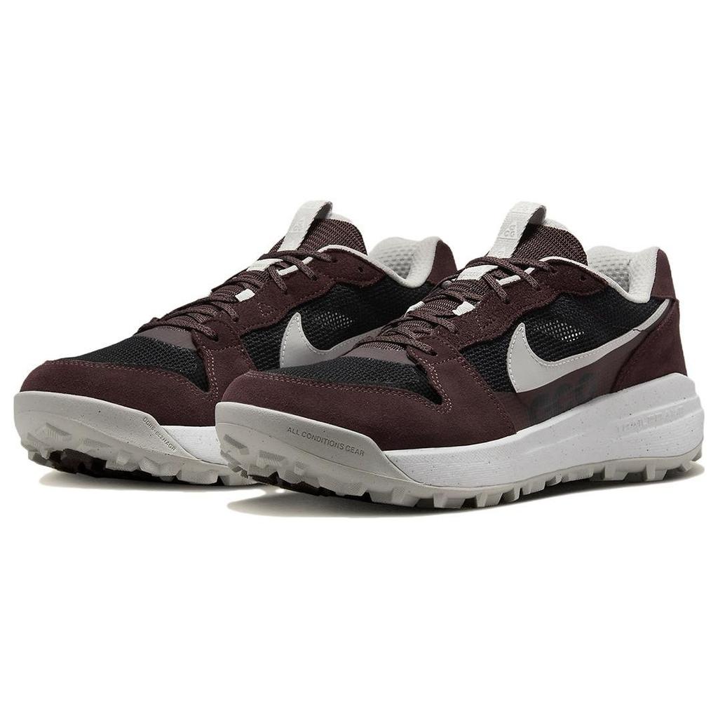 Nike ACG Lowcate Earth Мужские кроссовки коричнево-черные Photon-Dust DM8019-202