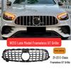 Совместимо с Mercedes-Benz E-Class W212/W213 E300L/E260L/E200L - Решетка радиатора AMG GT с вертикальными планками.