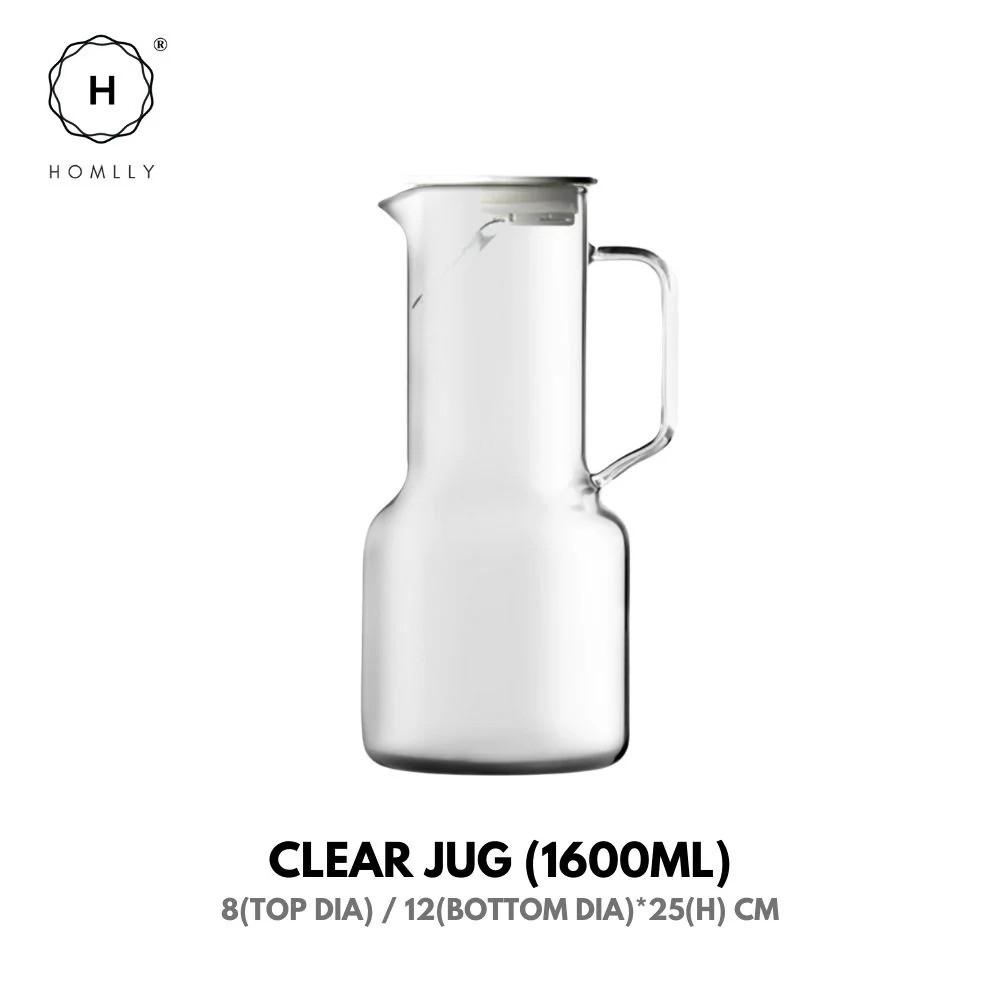 HOMLLY Кутто Боро Графин для воды и сока и стаканы (X2ШТ)