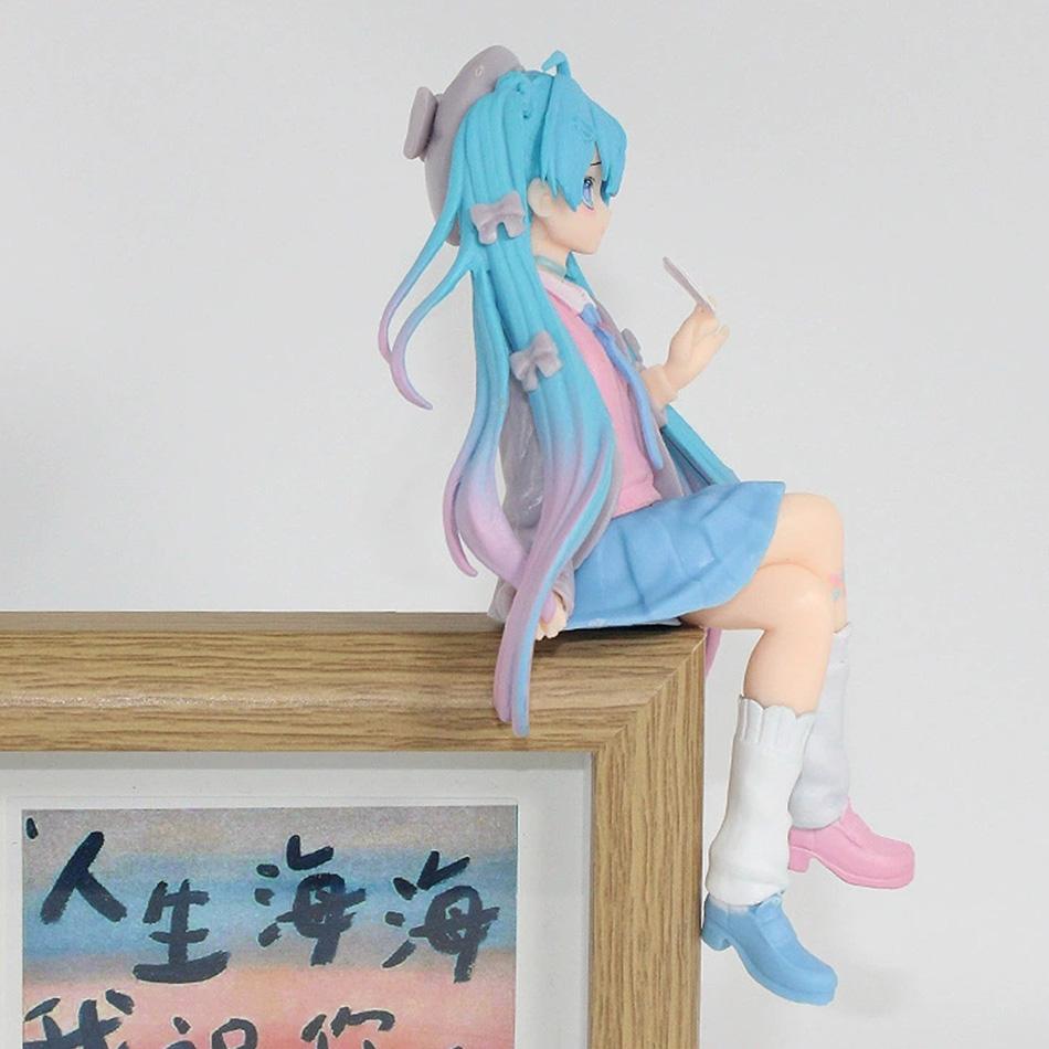 Аниме Хацунэ Мику Костюм Любви Куртка Каваи Фигурка Действия ПВХ Кукла Модель Игрушки ornament Украшение для Рабочего Стола Рождественский Подарок