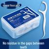 Ultra-Fine Floss Picks: Family Pack of 50 Disposable Floss Toothpicks In a Portable Box.